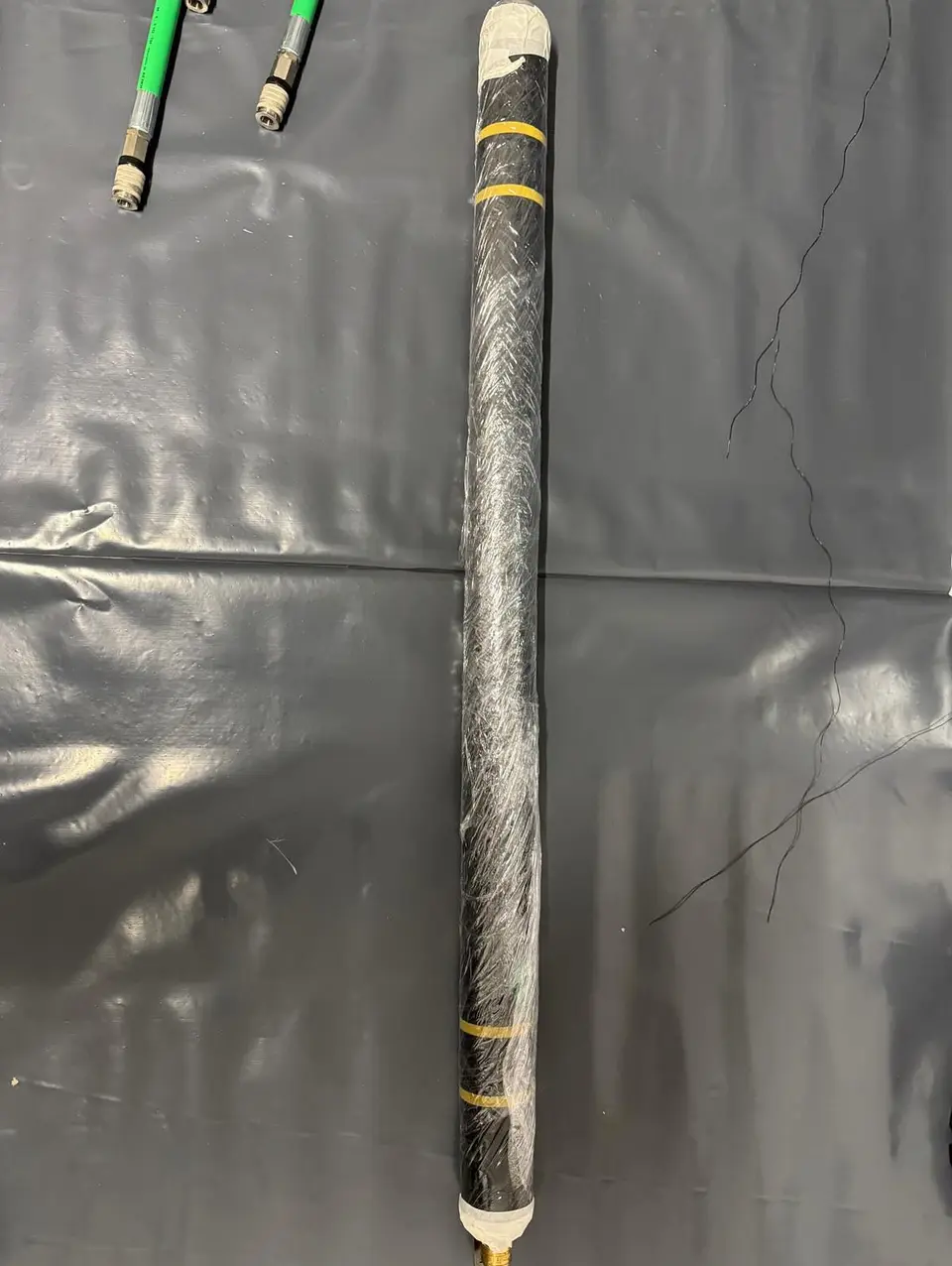 Schritt 2: Packer, mit Stretchfolie vorbereitet
