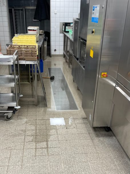 Verstopfung in der Gastronomie